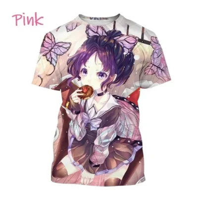 Demon Slayer Shinobu 3D T-Shirt