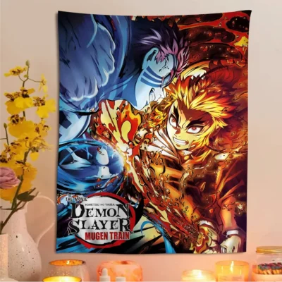 Demon Slayer Eternal Flame Tapestry