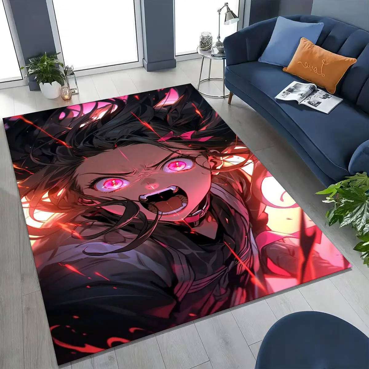 Demon Slayer Nezuko Demon Change Rug