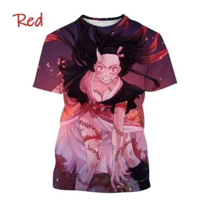 Demon Slayer Nezuko 3D T-Shirt