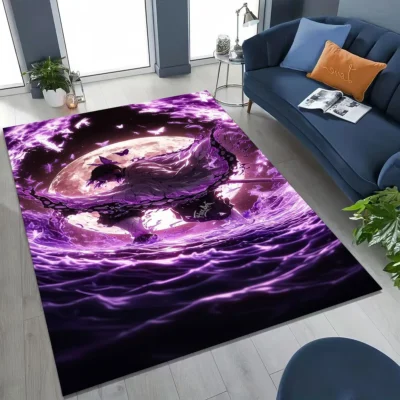 Demon Slayer Katana Power Rug