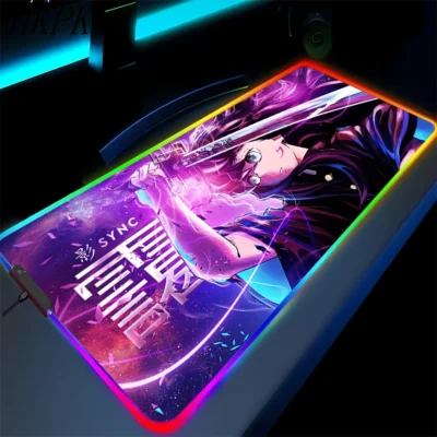 Demon Slayer Muichiro Tokito RGB Mouse Pad