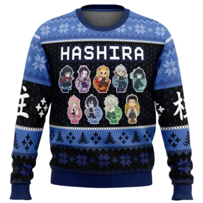 Demon Slayer Full Members Ugly Christmas Sweater