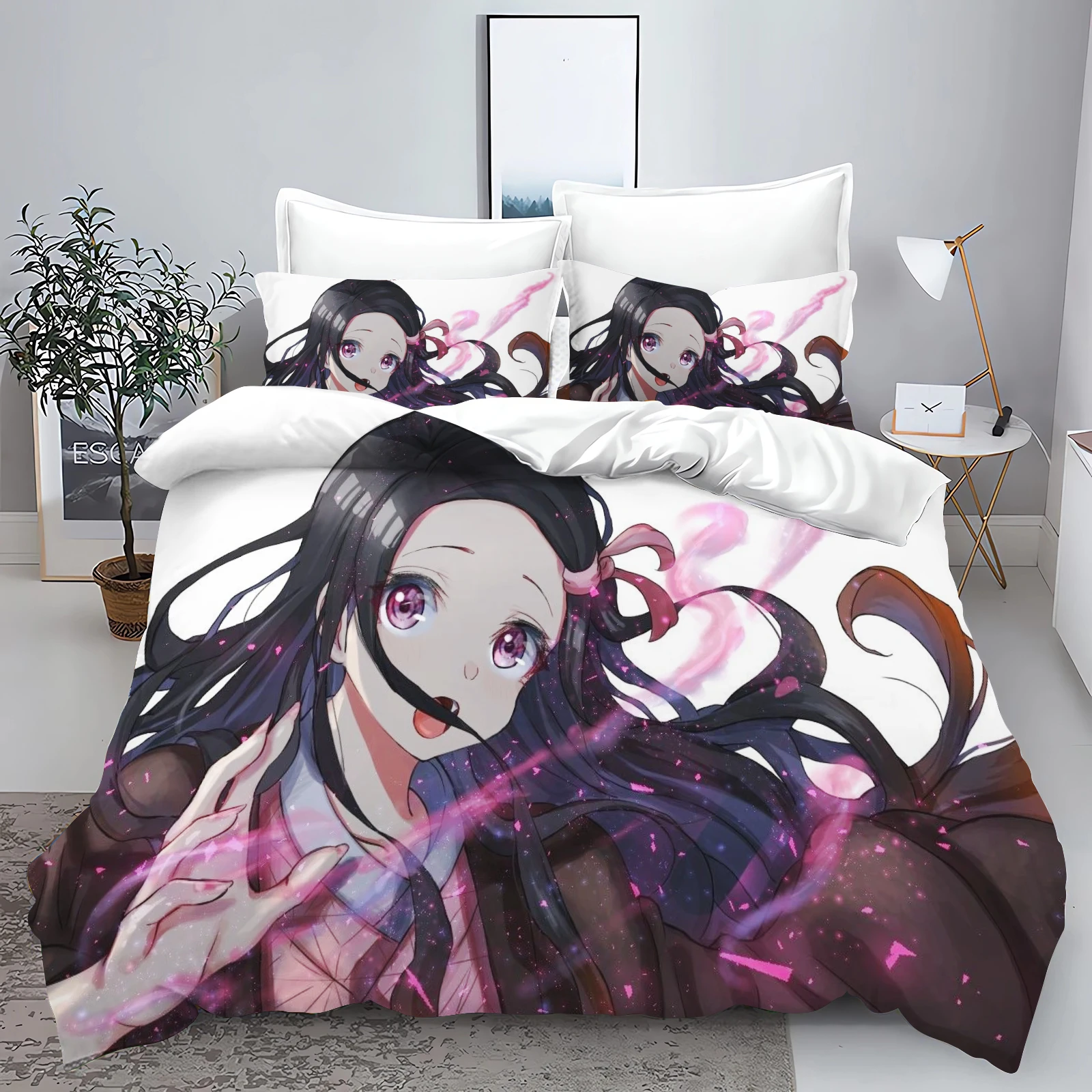 Demon Slayer Nezuko Best Selling Bedding Set