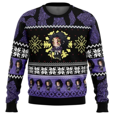 Demon Slayer Kokushibo Ugly Christmas Sweater
