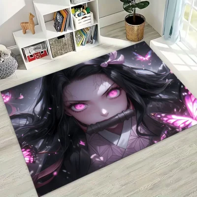 Demon Slayer Home Living Rug