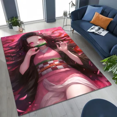 Demon S-Slayer Anime Cute Kamado Nezuko Rug