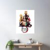 cpostermediumsquare product1000x1000.2 20 - Demon Slayer AU Store