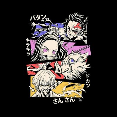 Alternative view of Demon Slayer Main Characters Tote Bag