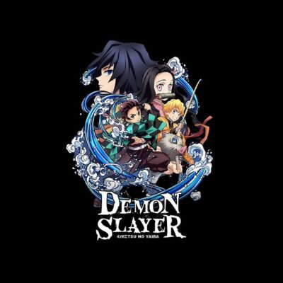 Alternative view of Demon Slayer Giyuu Tote Bag