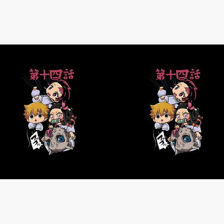 Demon Slayer Chibi Haunting Squad Mug - Image 2