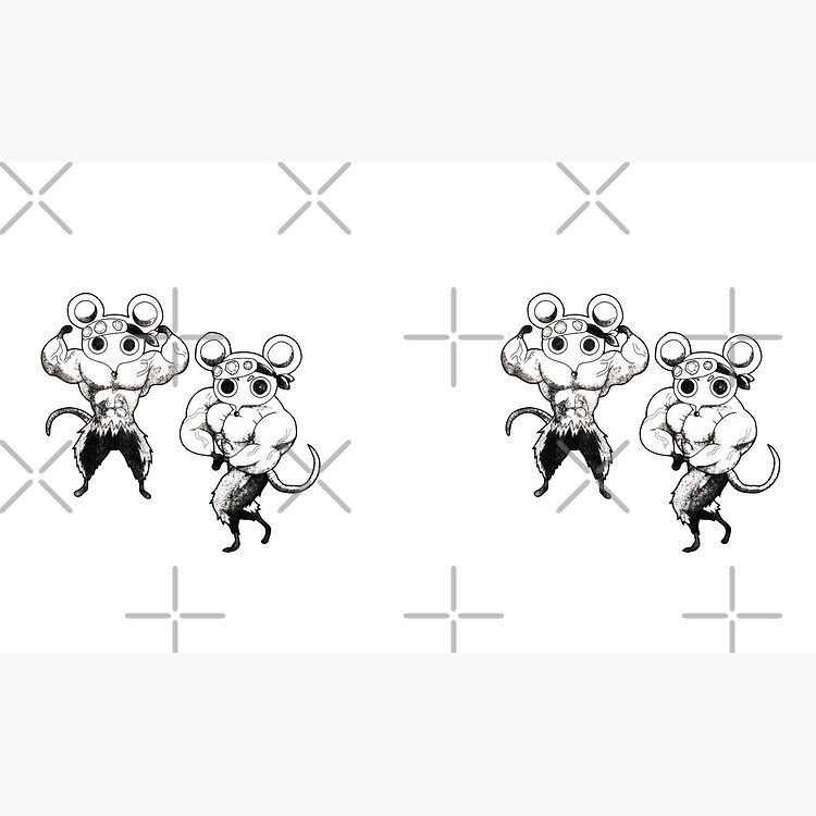 Muscle Mice Sticker Mug - Image 2