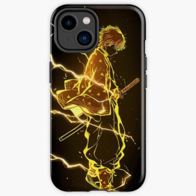 Demon Slayer Zenitsu Agatsuma Lightning Iphone Case