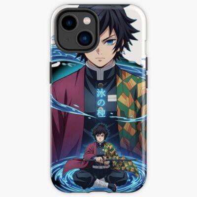 Giyu Tomioka Silhouette Of The Water Pillar Iphone Case