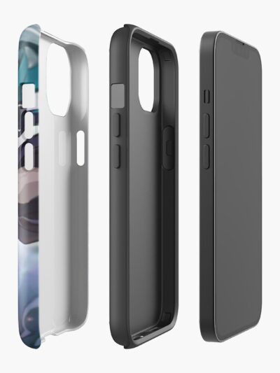 Alternative view of Demon Slayer Water Blade Fury Iphone Case