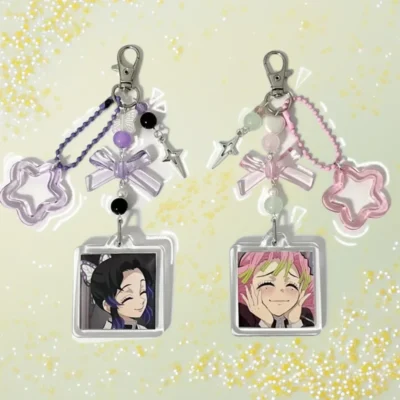 Anime Slayer Charm Kawaii Keychain
