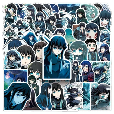 10/30/50pcs Demon Slayer Anime Tokitou Muichirou Stickers