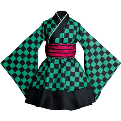 Alternative view of Demon Slayer Anime Inosuke Kamado Nezuko Cosplay