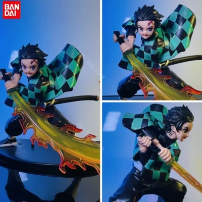 Alternative view of Hot Demon Slayer Tanjirou Agatsuma Zenitsu Kyoujurou Action Figure