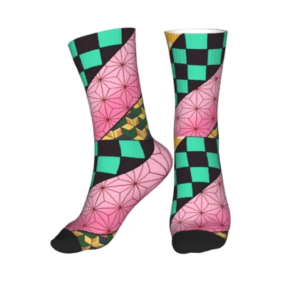 Demon Slayer Kimetsu No Yaiba Fashion Men's Socks