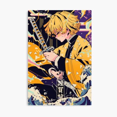 Zenitsu Lightning Pose Calm Force Poster