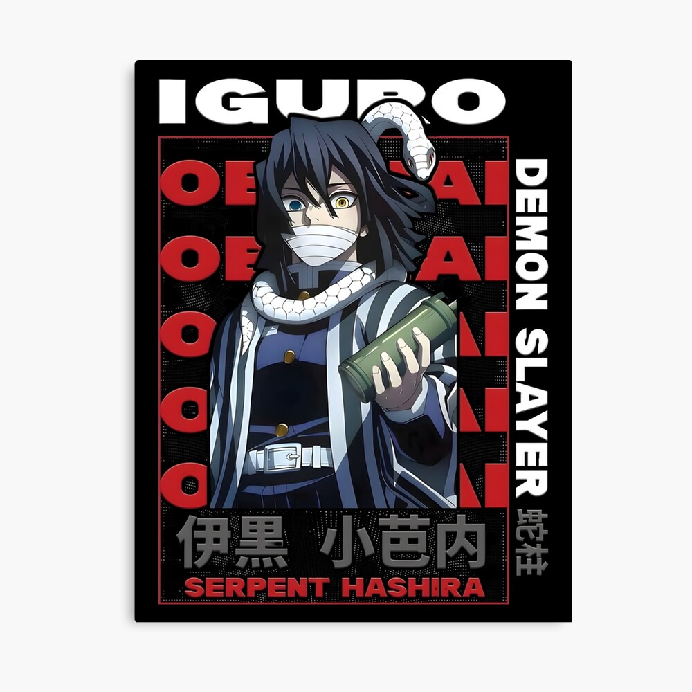 Obanai Demon Slayer Poster