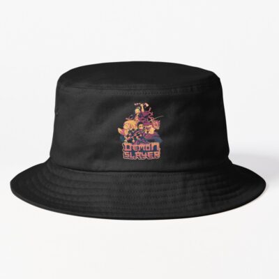 Demon S Haunting Squad Bucket Hat