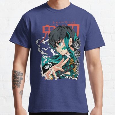 Alternative view of Muchiro Tokito Demon Slayer T-Shirt