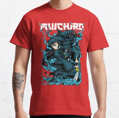 Alternative view of Muichiro Tokito Demon Slayer T-Shirt