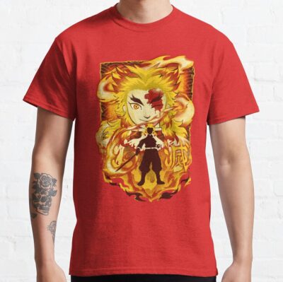 Alternative view of Attack Of The Flame Breathing T-Shirt
