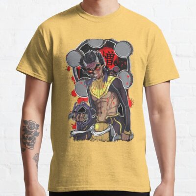Alternative view of Han Tengu The Kizuki Demon T-Shirt