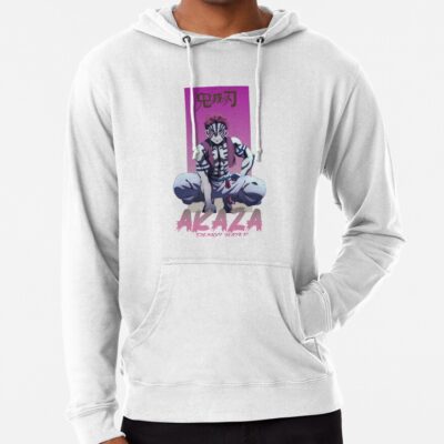 Alternative view of Demon Slayer Akaza Hoodie