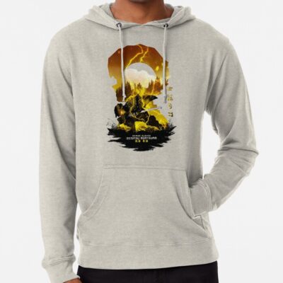 Alternative view of Zenitsu Agatsuma Hoodie