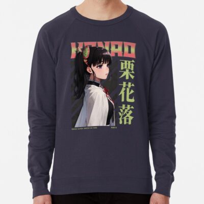 Alternative view of Kan Ao Tsu Yuri Anim E Wa Ifu Sweatshirt