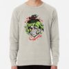 ssrcolightweight sweatshirtmensoatmeal heatherfrontsquare productx1000 bgf8f8f8 3 - Demon Slayer AU Store