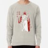 ssrcolightweight sweatshirtmensoatmeal heatherfrontsquare productx1000 bgf8f8f8 6 - Demon Slayer AU Store