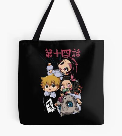 Demon Slayer Cute Characters Tote Bag