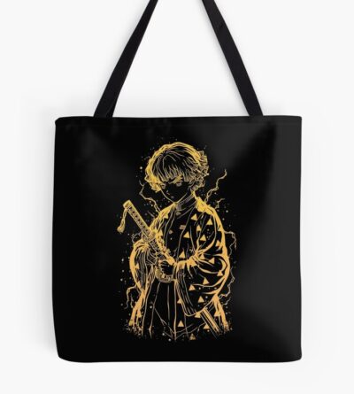 Thunder Lines Tote Bag