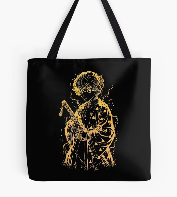 Thunder Lines Tote Bag