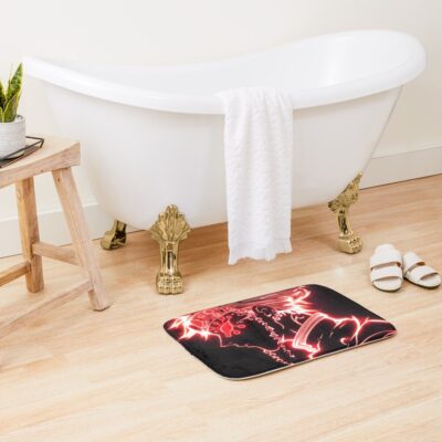 Alternative view of Neon Sound Slayer Bath Mat
