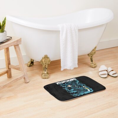 Alternative view of Mist Hashira Muichiro Tokito Bath Mat