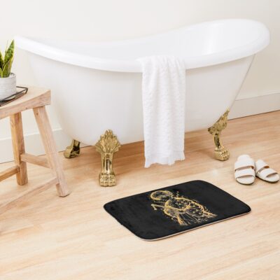 Alternative view of Thunder Lines Bath Mat