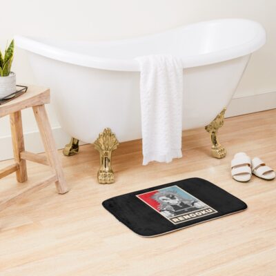 Alternative view of Demon Slayer Kyojuro Rengoku Bath Mat