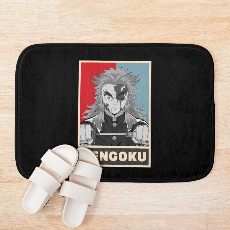 Demon Slayer Kyojuro Rengoku Bath Mat - Image 3