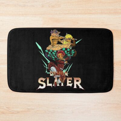 Tanjiro Zenitsu Inosuke Bath Mat