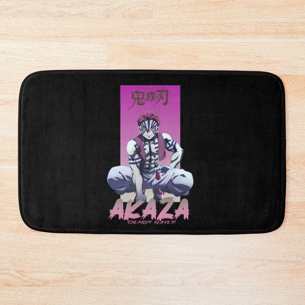 Demon Slayer Akaza Bath Mat