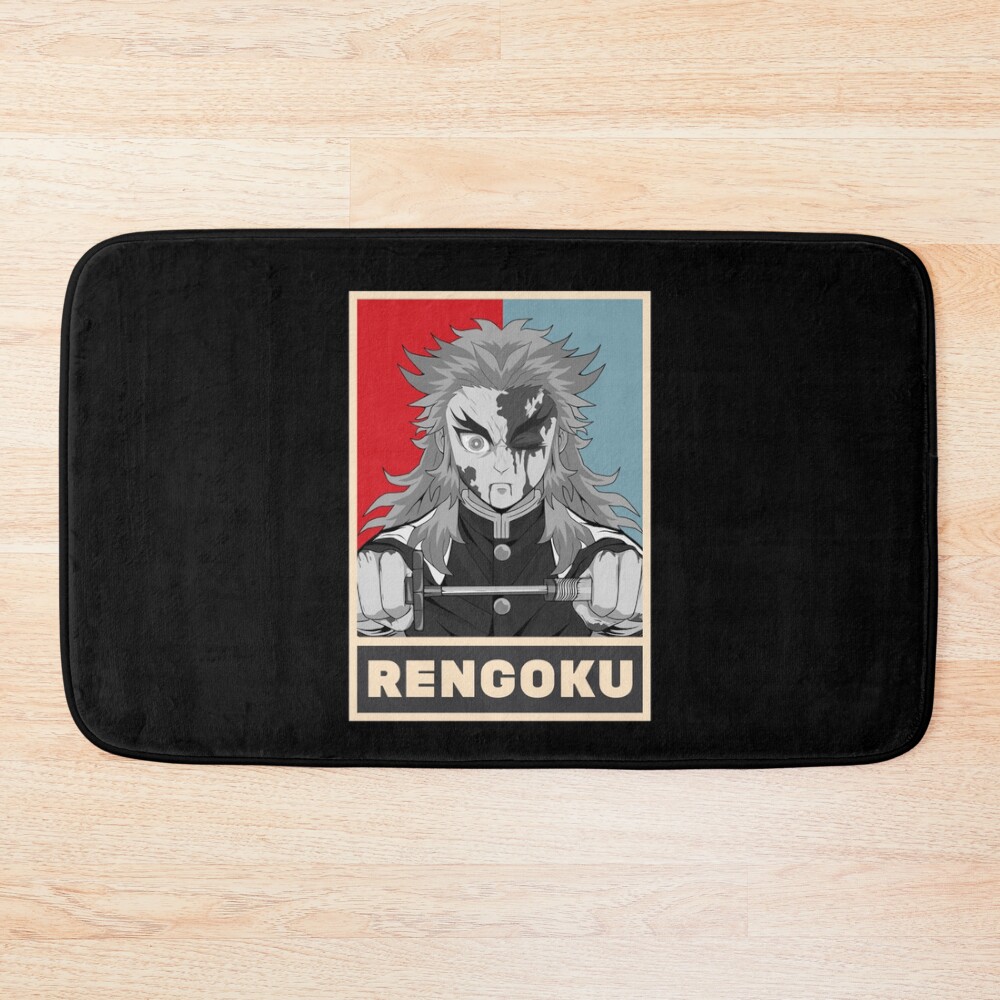Demon Slayer Kyojuro Rengoku Bath Mat
