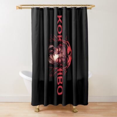 Demon Eyes Kokushibo Shower Curtain