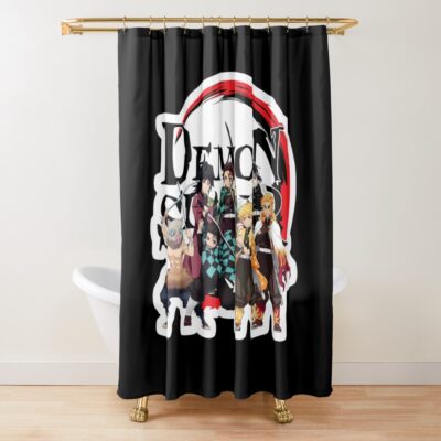 Demon Slayer Hashira Shower Curtain