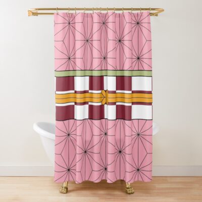 Nezuko Kamado Kimono Shower Curtain